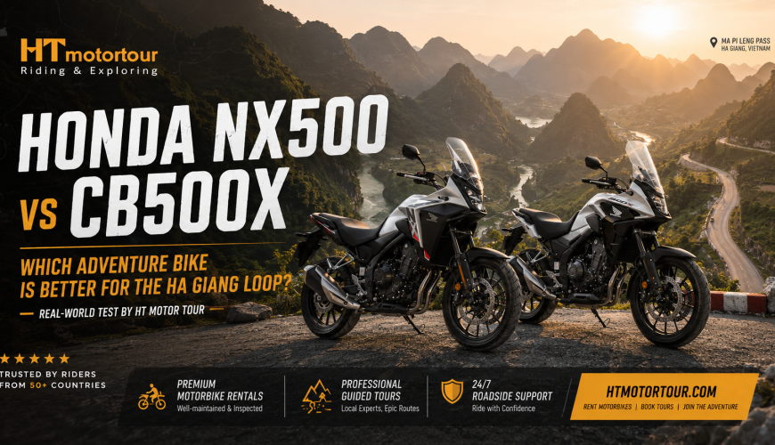 Honda NX500 vs CB500X