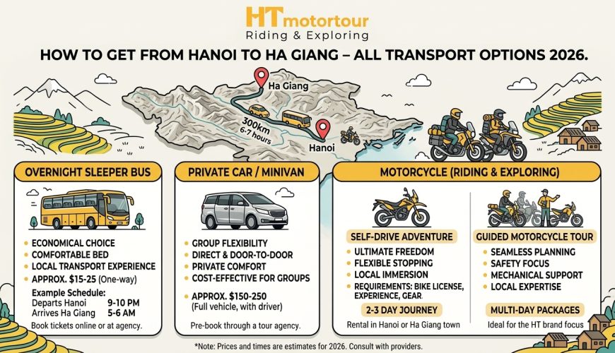 How to Get from Hanoi to Ha Giang