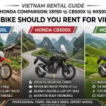 XR150 vs CB500X vs NX500-Which Bike Should You Rent for Vietnam