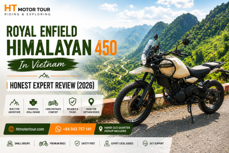 Royal Enfield Himalayan 450 review Vietnam