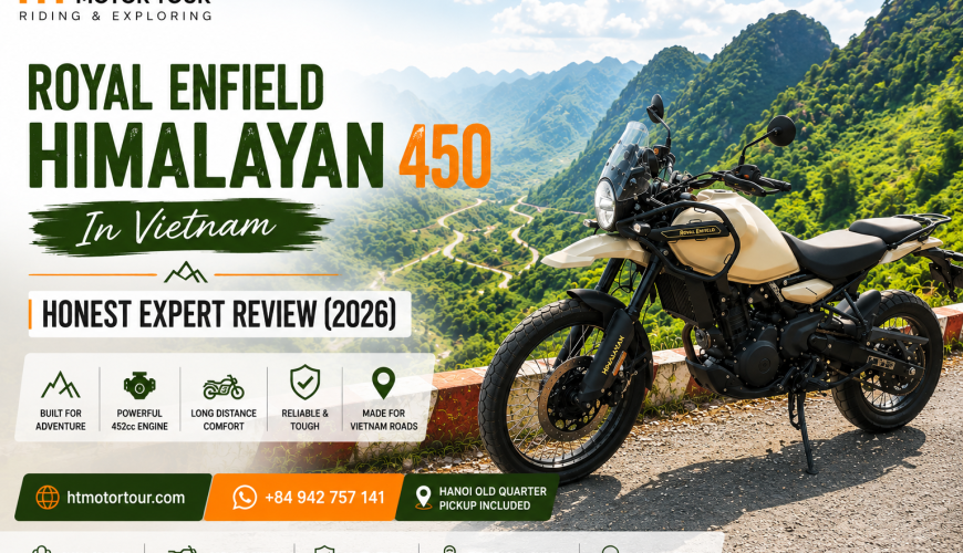 Royal Enfield Himalayan 450 review Vietnam