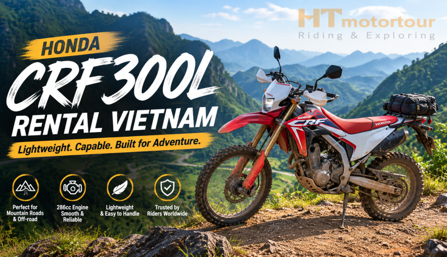 Honda CRF300L Rental vietnam