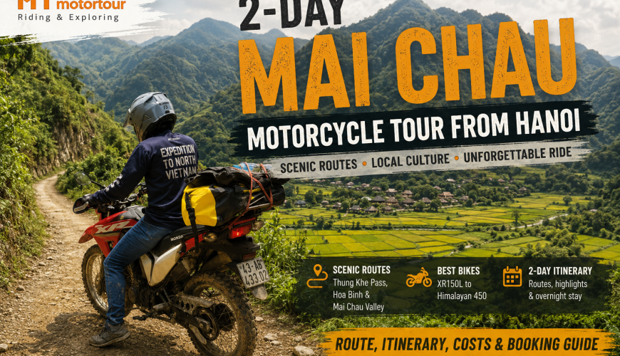 2-Day Mai Chau Motorcycle Tour from Hanoi: Routes, Bikes & Itinerary