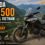 Honda NX500 Rental Vietnam - Price Hanoi Pickup Best Routes