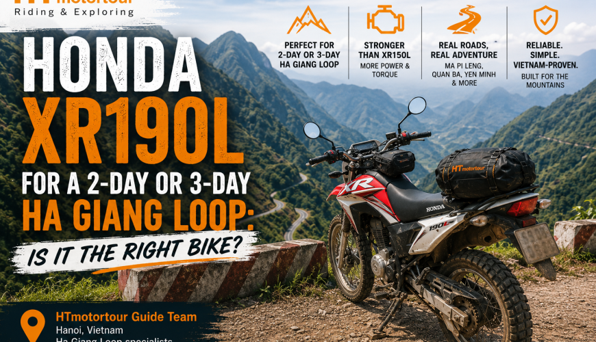 Honda XR190L Ha Giang