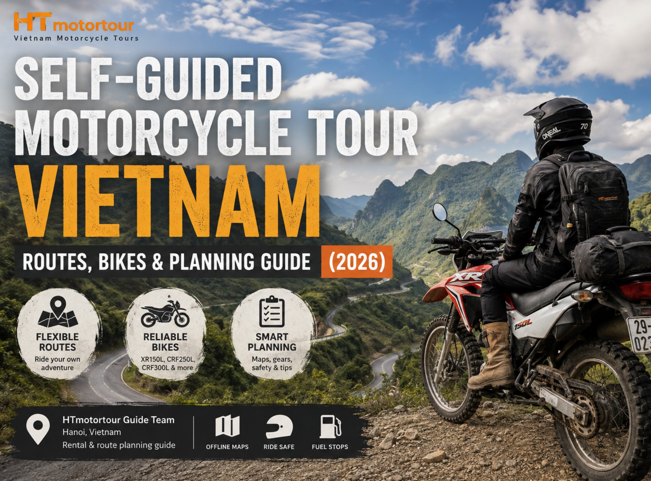 Self-Guided Motorcycle Tour Vietnam