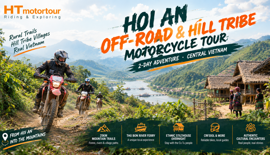 Hoi An off-road motorcycle tour