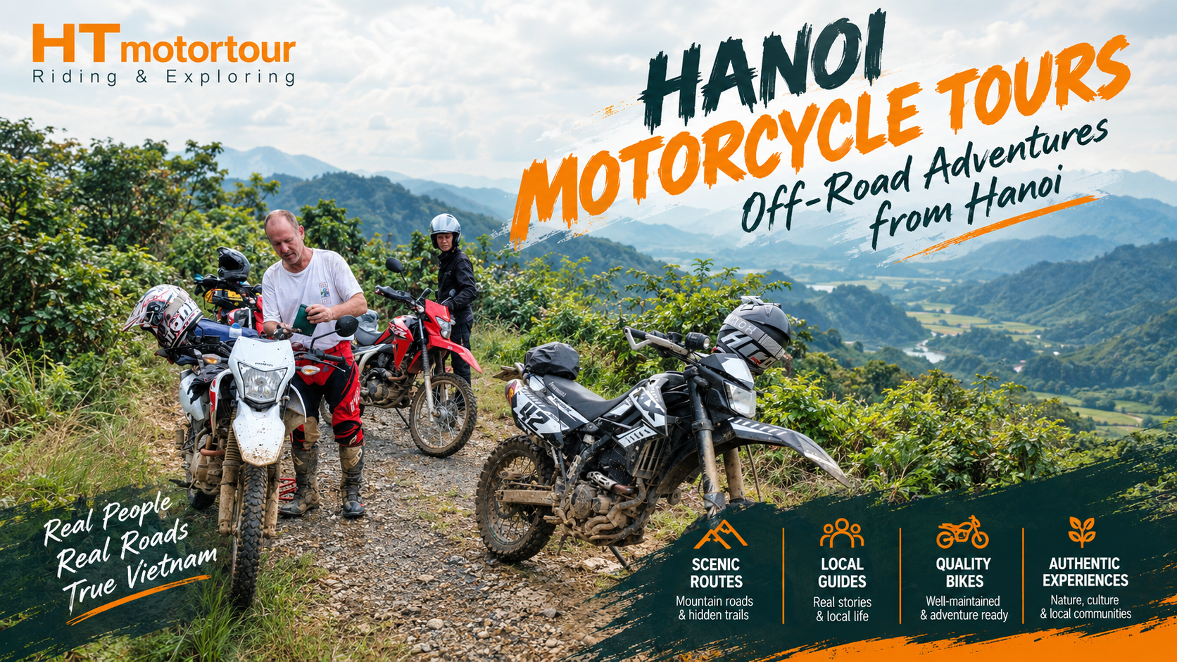 Motorcycle Tour from Hanoi