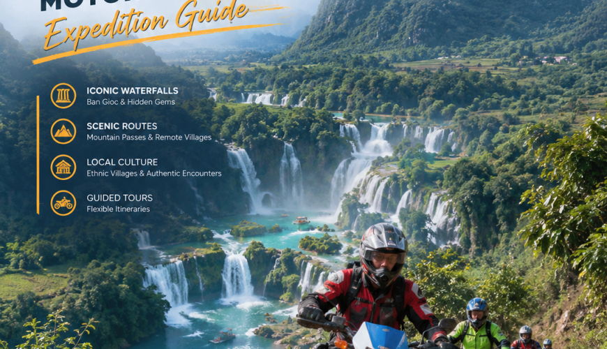 Ba Be Lake motorcycle tour from Hanoi