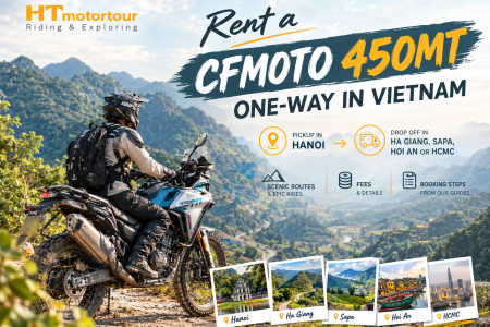 cfmoto 450mt one way rental vietnam