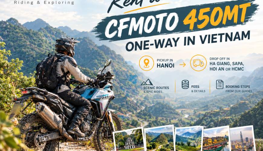 cfmoto 450mt one way rental vietnam